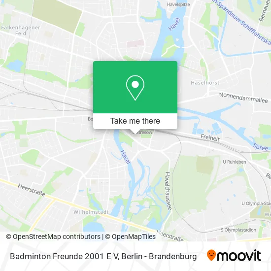 Карта Badminton Freunde 2001 E V