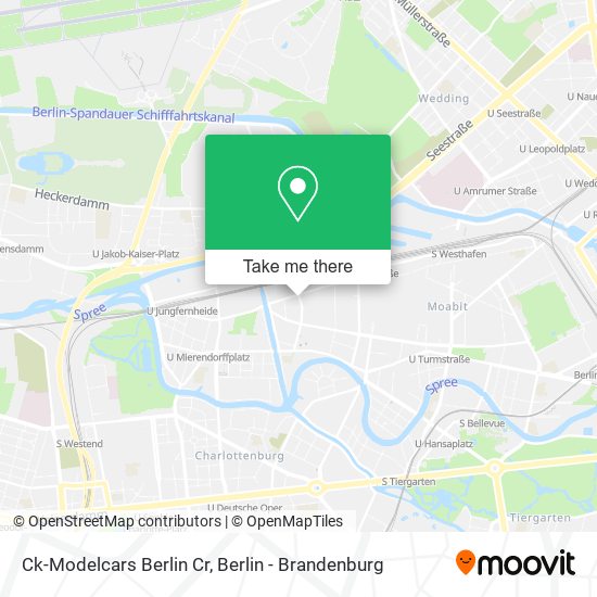 Ck-Modelcars Berlin Cr map