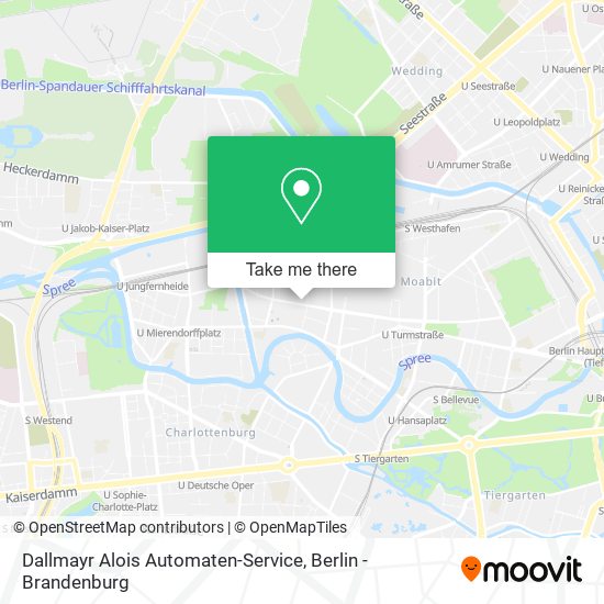 Карта Dallmayr Alois Automaten-Service