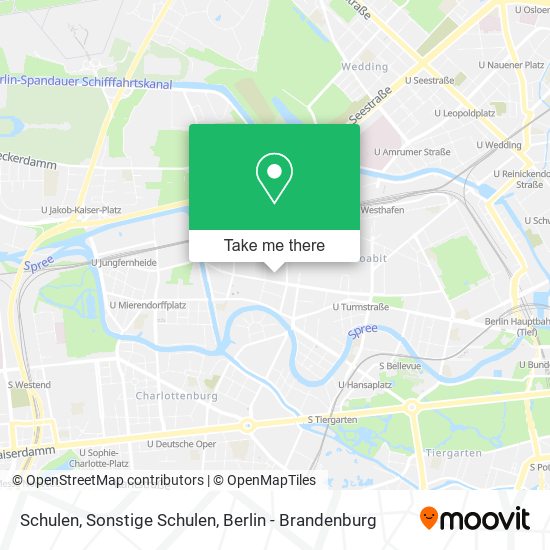 Schulen, Sonstige Schulen map