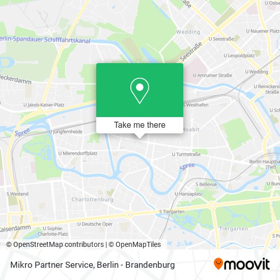 Карта Mikro Partner Service
