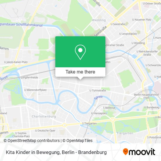 Kita Kinder in Bewegung map