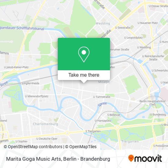 Marita Goga Music Arts map