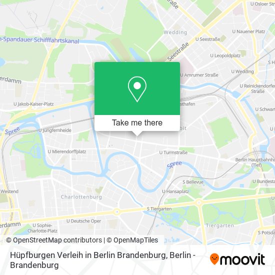 Hüpfburgen Verleih in Berlin Brandenburg map
