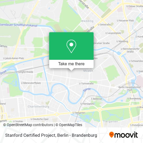 Stanford Certified Project map