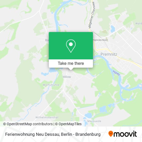 Ferienwohnung Neu Dessau map