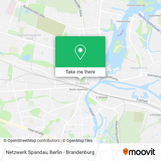 Netzwerk Spandau map