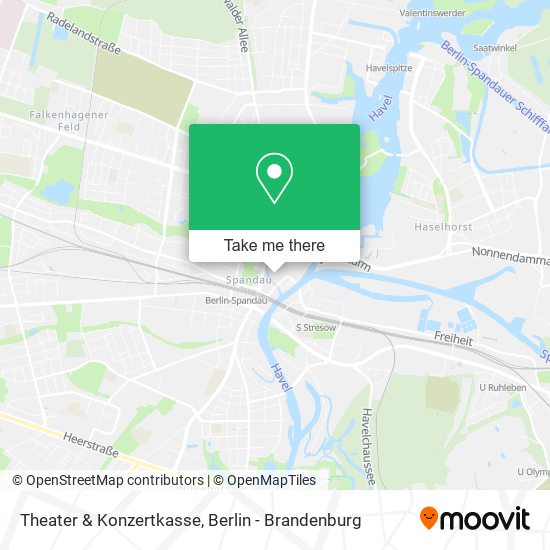 Theater & Konzertkasse map