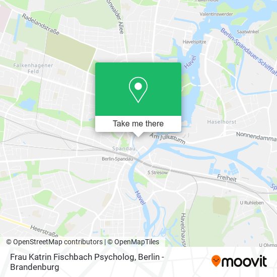 Frau Katrin Fischbach Psycholog map
