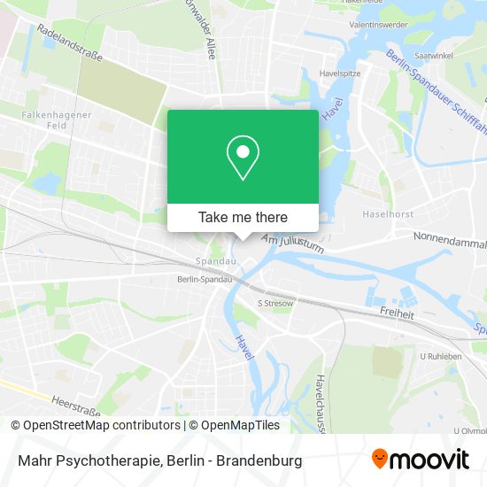 Mahr Psychotherapie map