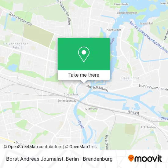 Карта Borst Andreas Journalist