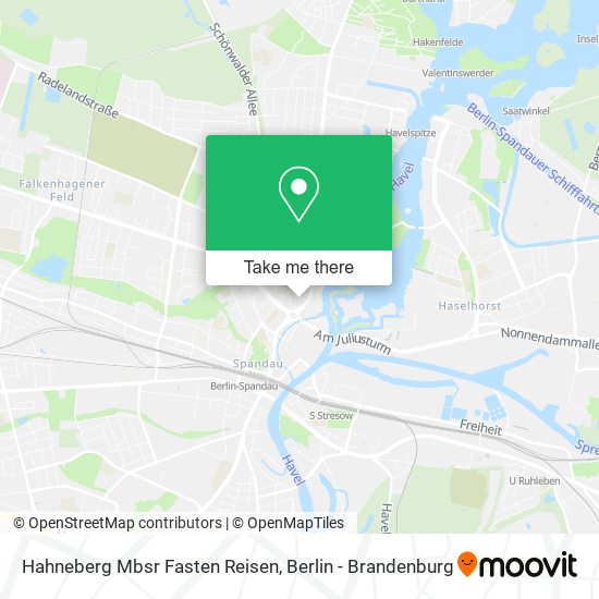Карта Hahneberg Mbsr Fasten Reisen