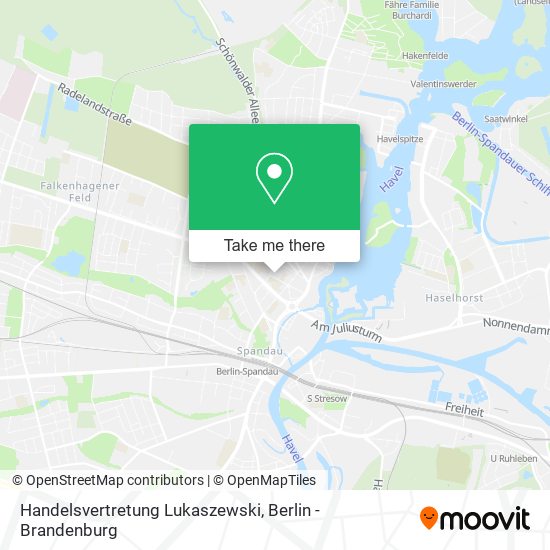 Handelsvertretung Lukaszewski map