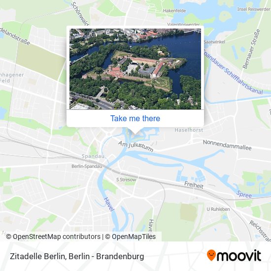 Карта Zitadelle Berlin