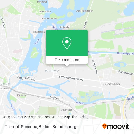 Therock Spandau map