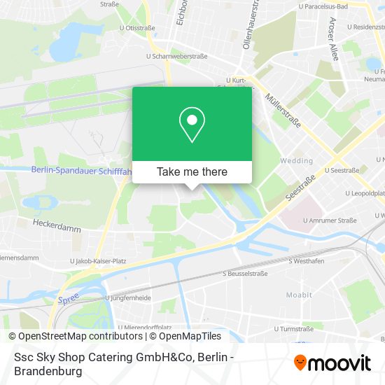 Ssc Sky Shop Catering GmbH&Co map