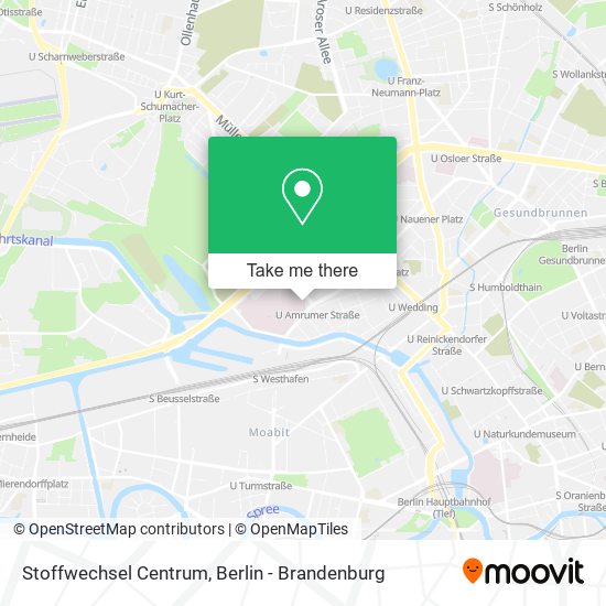 Stoffwechsel Centrum map