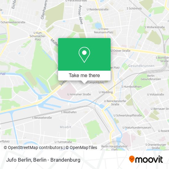 Jufo Berlin map