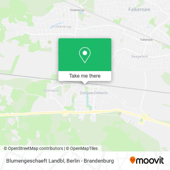 Blumengeschaeft Landbl map