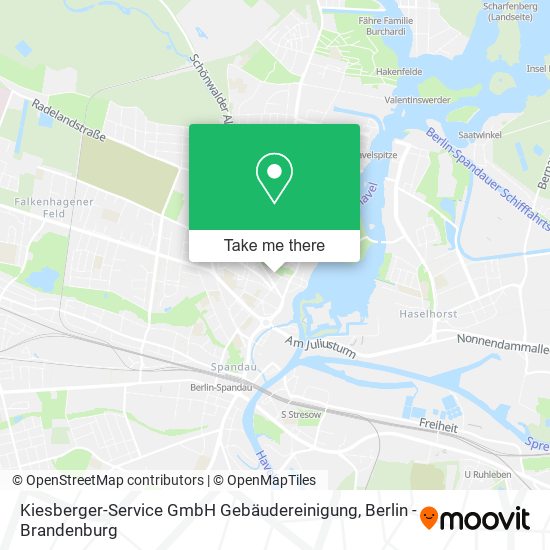 Карта Kiesberger-Service GmbH Gebäudereinigung