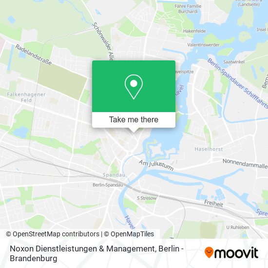 Карта Noxon Dienstleistungen & Management