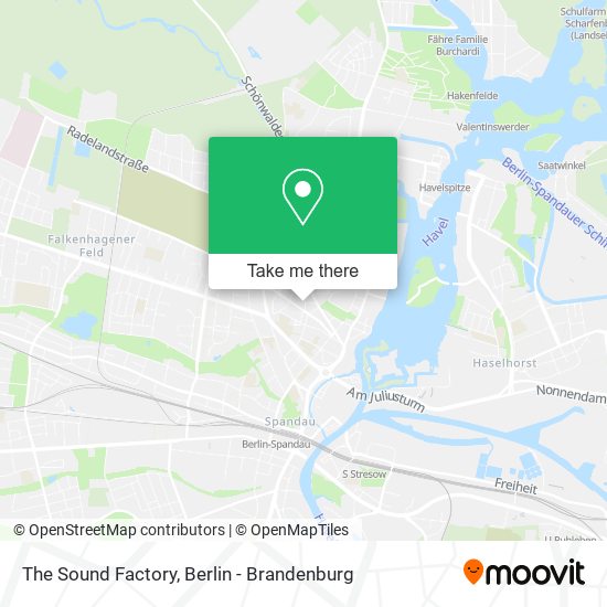 The Sound Factory map