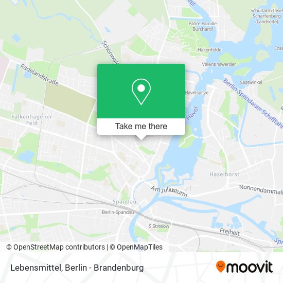 Lebensmittel map