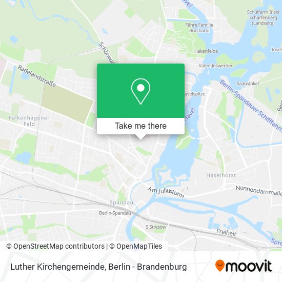 Luther Kirchengemeinde map