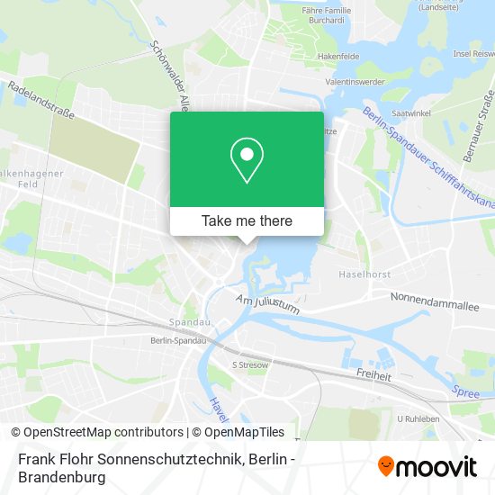 Карта Frank Flohr Sonnenschutztechnik