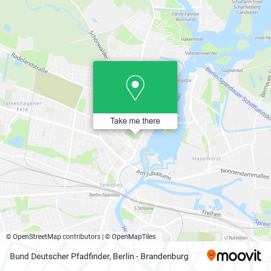 Карта Bund Deutscher Pfadfinder