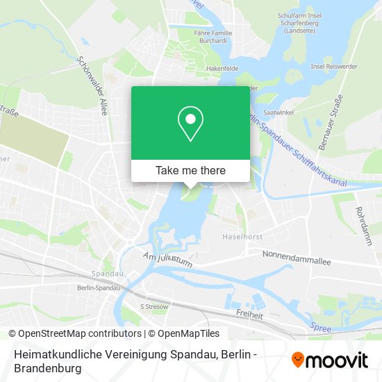 Heimatkundliche Vereinigung Spandau map