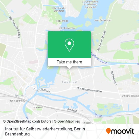 Institut für Selbstwiederherstellung map