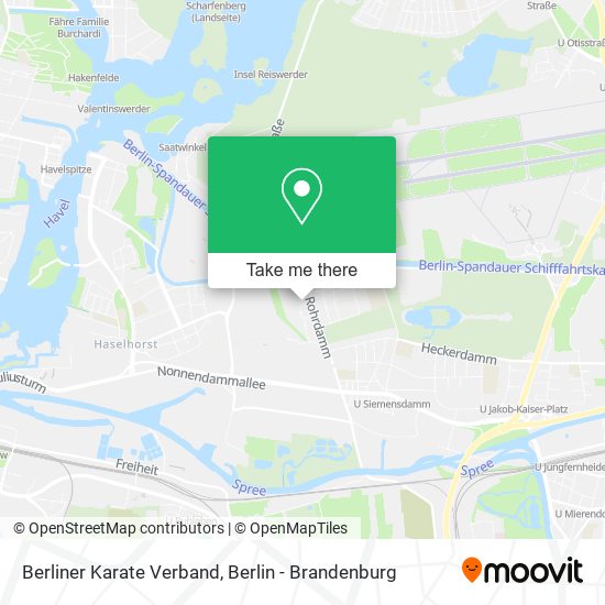 Berliner Karate Verband map