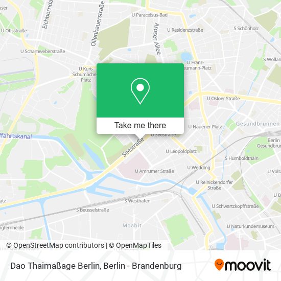 Dao Thaimaßage Berlin map