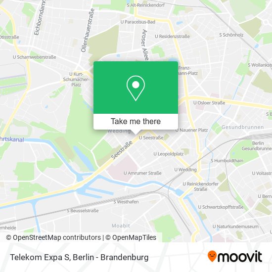 Telekom Expa S map