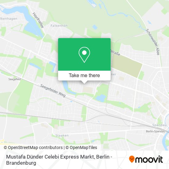 Mustafa Dünder Celebi Express Markt map