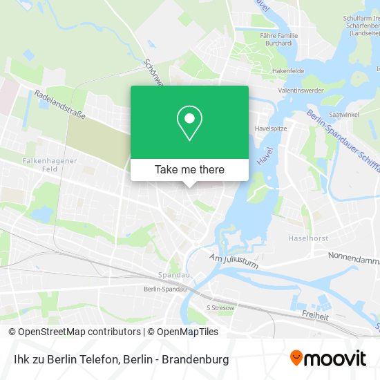 Ihk zu Berlin Telefon map