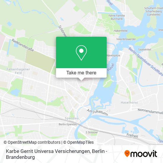 Karbe Gerrit Universa Versicherungen map