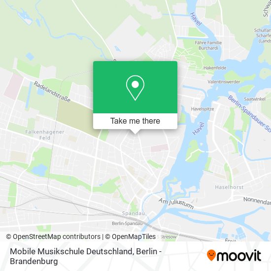 Mobile Musikschule Deutschland map
