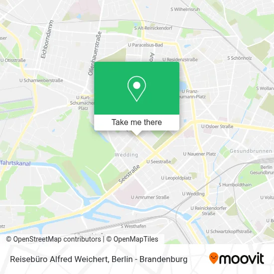 Reisebüro Alfred Weichert map