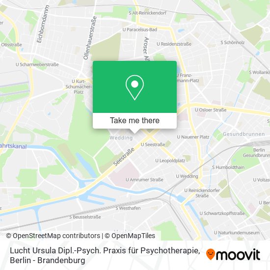 Lucht Ursula Dipl.-Psych. Praxis für Psychotherapie map