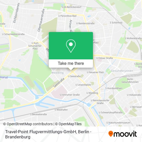 Travel-Point Flugvermittlungs-GmbH map