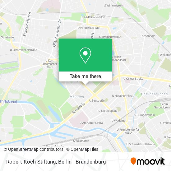Robert-Koch-Stiftung map
