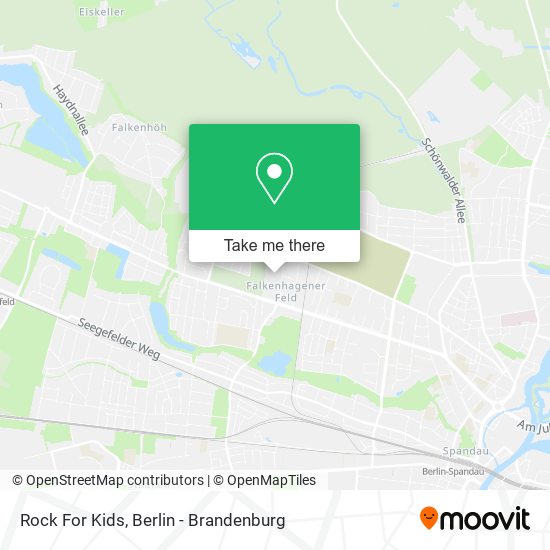 Rock For Kids map