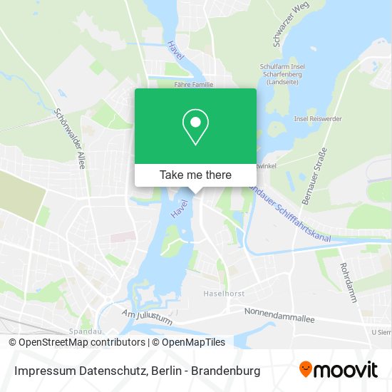 Impressum Datenschutz map