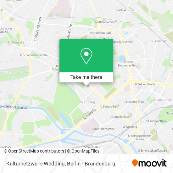 Kulturnetzwerk-Wedding map