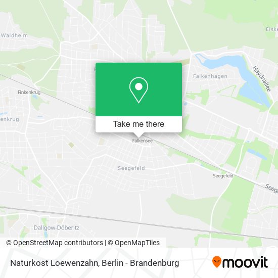 Карта Naturkost Loewenzahn