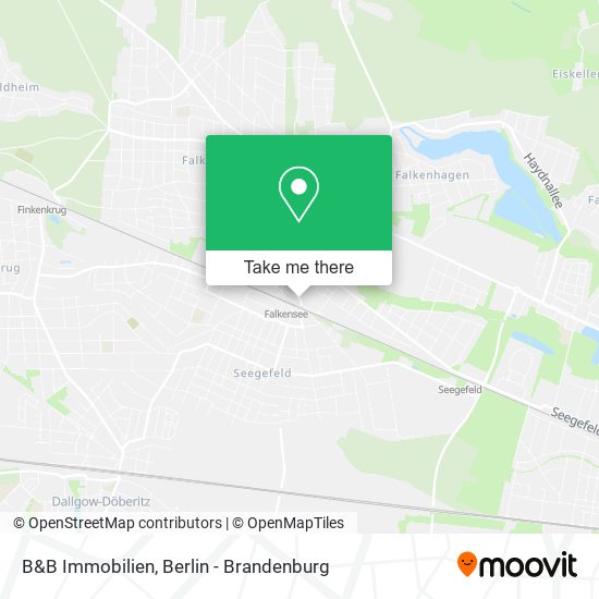 B&B Immobilien map