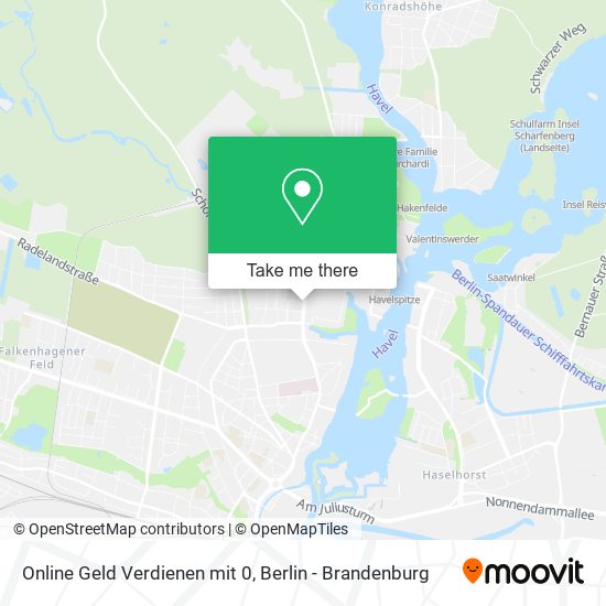 Online Geld Verdienen mit 0 map