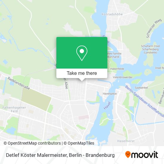 Detlef Köster Malermeister map